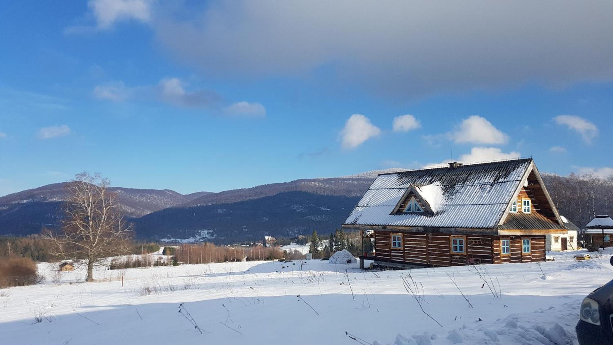 Panskiemisie Domki Caloroczne Sauna Jacuzzi Wetlina Exterior photo